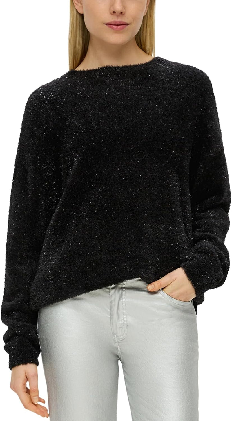 s.Oliver Damen Pullover mit Effektgarn 44 9999, 44 9999