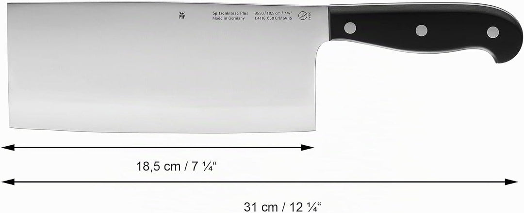 WMF Spitzenklasse Plus Asia Messerset 2teilig, Made in Germany, 2 Messer geschmiedet, Küchenmesser S