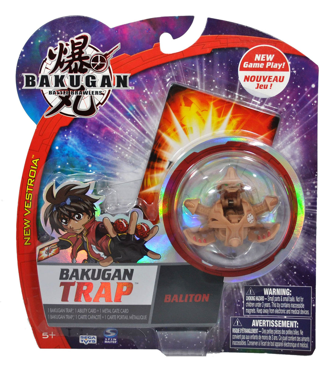 BAKUGAN Battle Brawlers New Vestroia Trap - Baliton (Brown Color) by