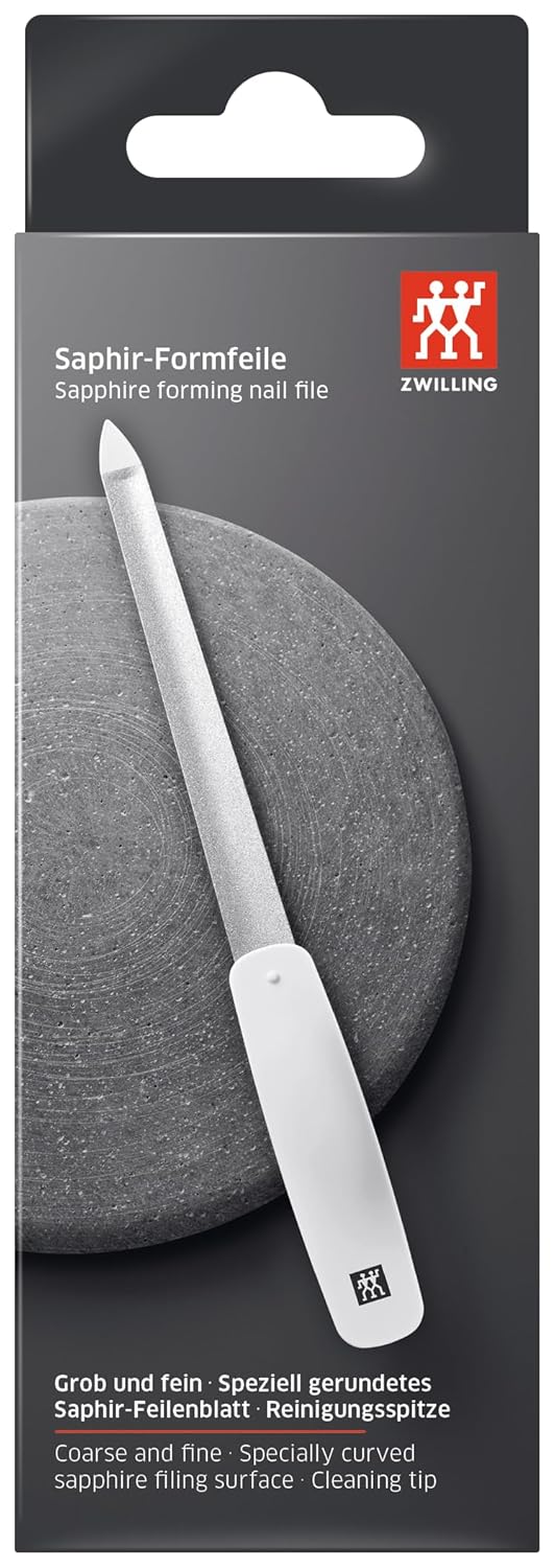 ZWILLING Formfeile (Saphirbeschichtung, Polierte Feilenspitze, Ergonomische Form, Grob- und feinkörn