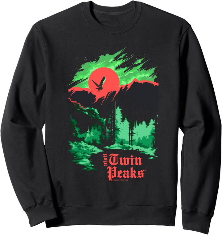 Transparentes dunkles Poster von Twin Peaks Sweatshirt