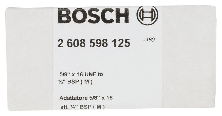 Bosch Professional Adapter 5/8" x 16 UNF zu G 1/2"