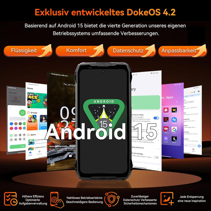 Blackview Xplore 2 Outdoor Handy Ohne Vertrag 5G, 20000mAh Outdoor Smartphone Android 15, 36GB+256GB