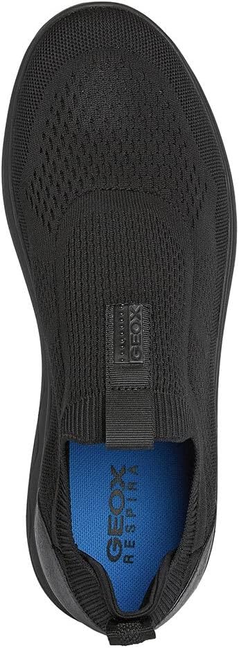 Geox Jungen U Spherica A Sneakers 39 EU Schwarz, 39 EU Schwarz