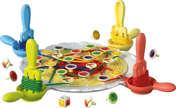 Schmidt Spiele 40626 Paletti Spaghetti, Aktionsspiel für Kinder und Erwachsene Single, Single