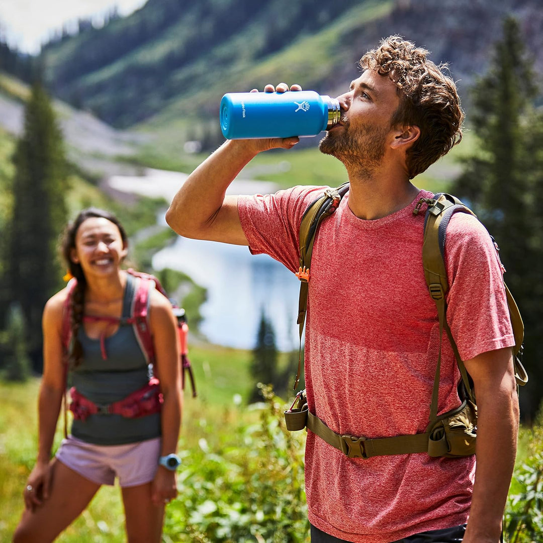 HYDRO FLASK - Trinkflasche 946ml (32oz) - Isolierte Wasserflasche aus Edelstahl - Sportflasche mit a