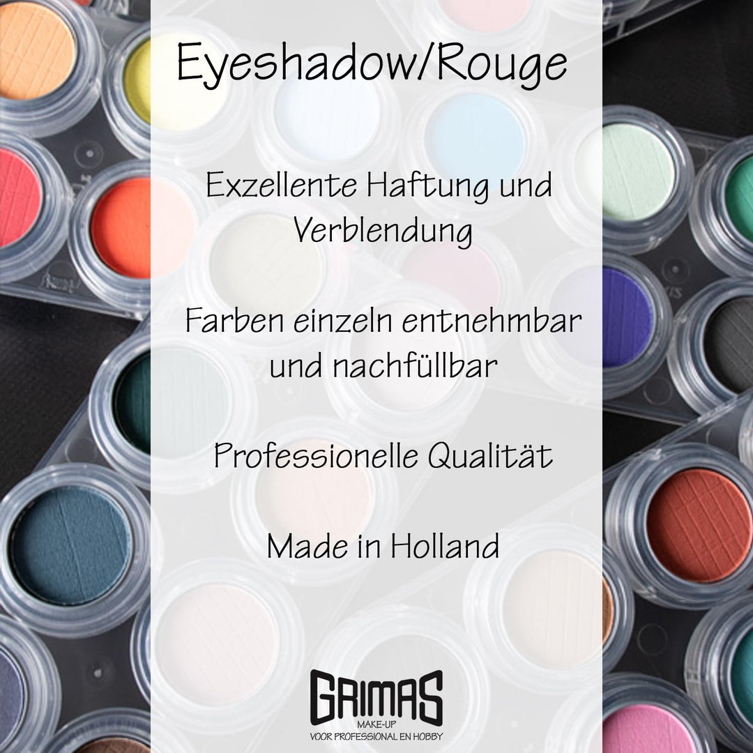 Rouge-/Lidschattenpalette RA mit 12 Farben, RA