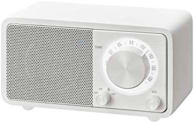 Sangean WR-7 tragbares Desktop-Radio (FM-RDS-Tuner, Bluetooth, AUX-In, integrierter Lautsprecher, Ak