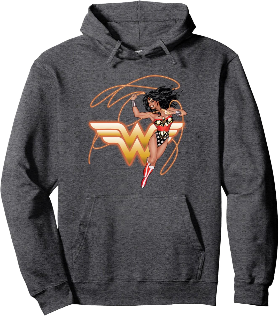 Wonder Woman Glowing Lasso Pullover Hoodie