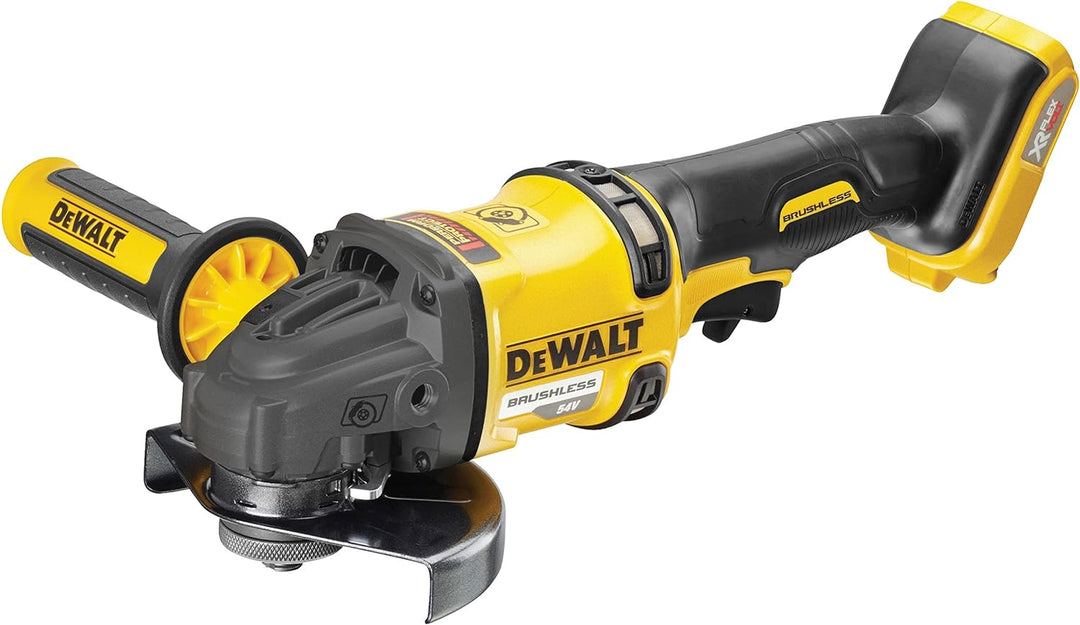DEWALT sin escobillas XR FLEXVOLT 54V 125mm Electrónica, Arranque Suave, Freno, Embrague, sin cargad