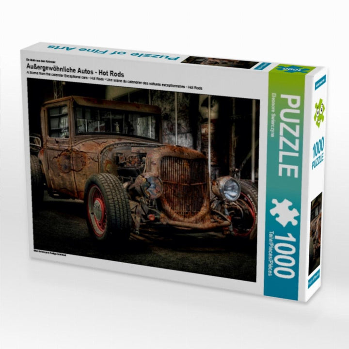 CALVENDO Puzzle Aussergewöhnliche Autos - Hot Rods 1000 Teile Lege-Grösse 64 x 48 cm Foto-Puzzle Bil