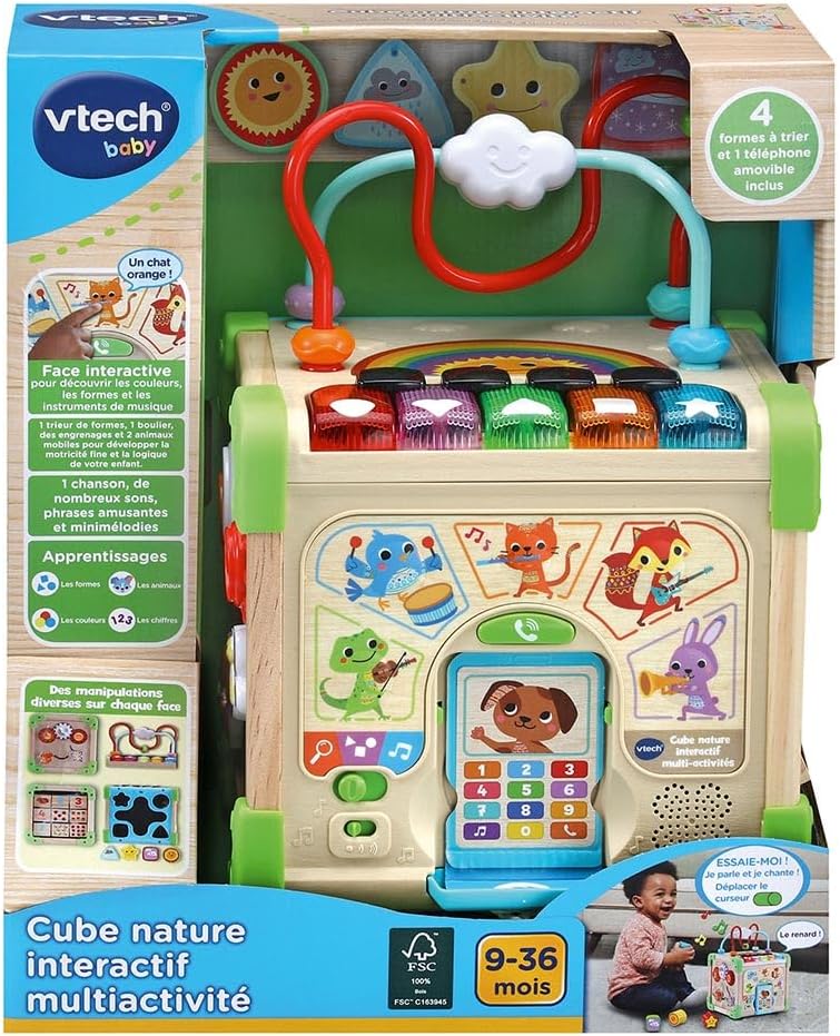 VTECH ELECTRONICS EUROPE BV 80-617105 Animaux Erwachen und Entdecken, Mehrfarbig