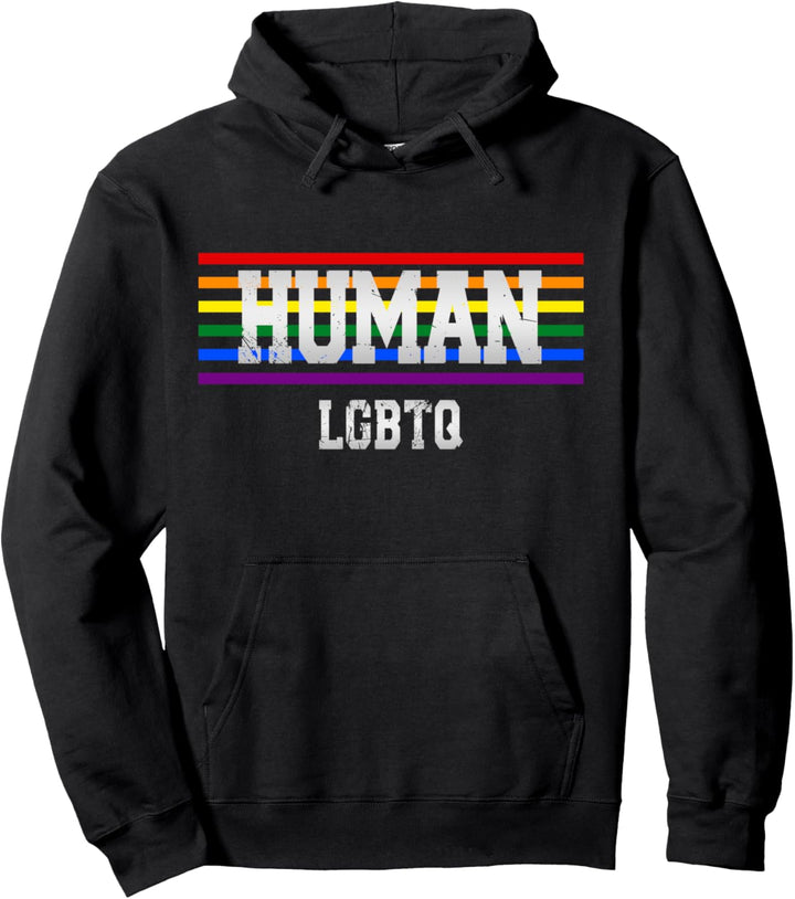 Human LGBTQ, LGBTQ, LGBT Pullover Hoodie