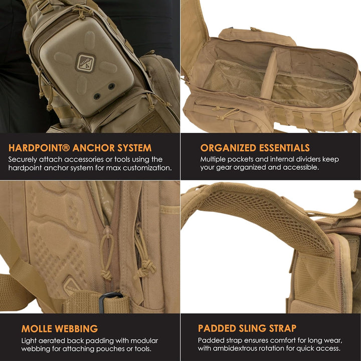 Hazard 4 Evac Rocket 17 Sling Coyote, Coyote