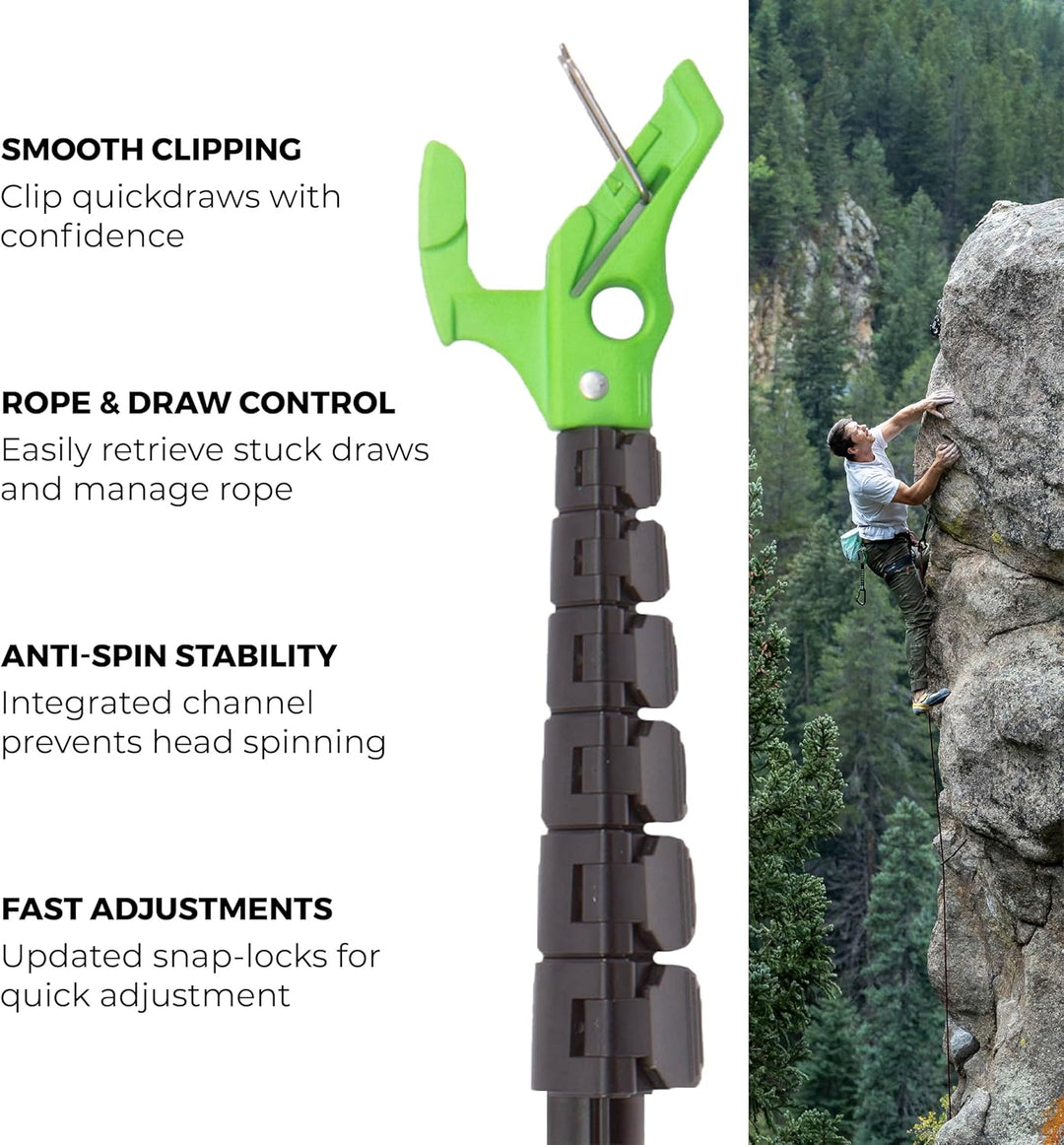 BetaStick Kletter Teleskopstange Beta Stick EVO Sport Ultra Compact Einheitsgrösse, Einheitsgrösse