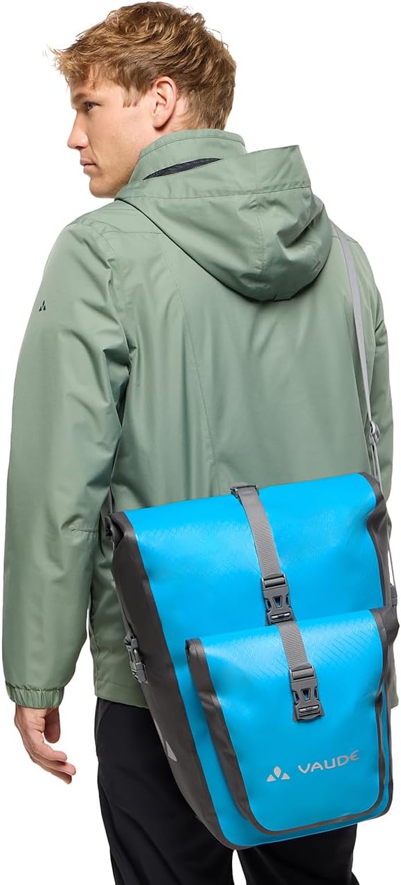 VAUDE Aqua Back Plus Single - Fahrradtasche - 1 Hinterradtasche (25,5L) - wasserdicht - Made in Germ