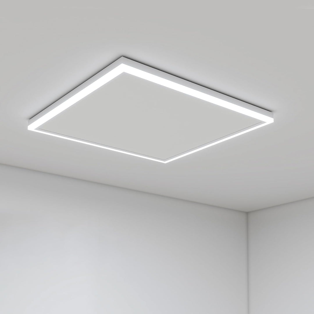Infrarotheizung Decke mit Thermostat 400 Watt, Deckenheizung Infrarot mit LED Beleuchtung, Infraroth