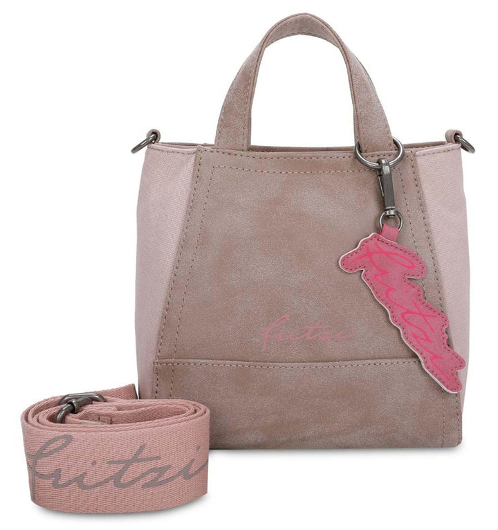 Fritzi aus Preussen Damen Joy02 Vintage Mix Taupy Umhängetasche