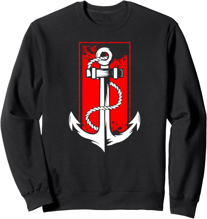 Moin Anker Hamburg plattdeutsch Spacken in Norddeutschland Sweatshirt