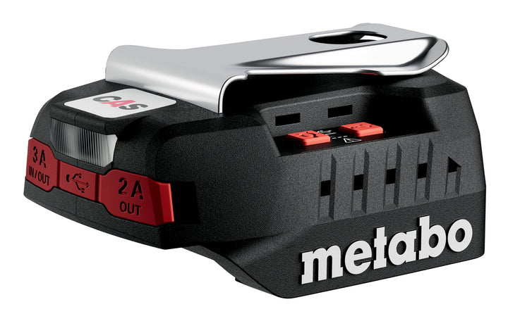 metabo Power-Charger PC 18-65 - 18 V Ladegerät & Powerbank mit LED-Licht, 65 W, schnell einsatzberei