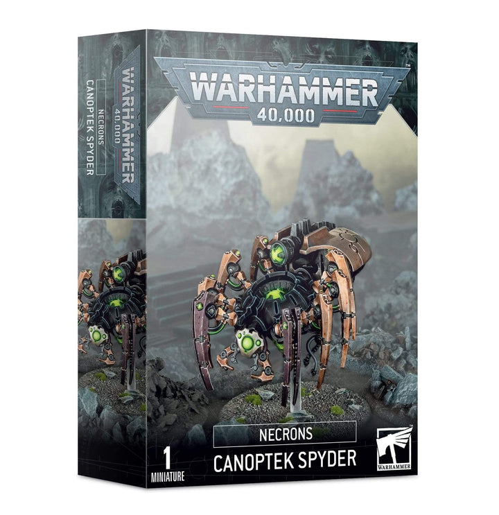 Warhammer +40k+-+Necron + Canoptek + Spyder