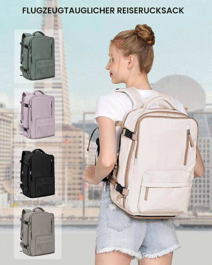 SZLX Vakuum Rucksack mit pumpe Ryanair Handgepäck 40x30x20 Damen Wizzair Handgepäck 40x30x20 Vakuum