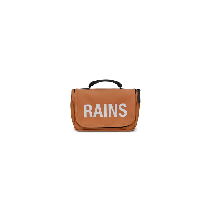 RAINS Beauty Texel Wash Bag, Rost, zeitgemäss, Rost
