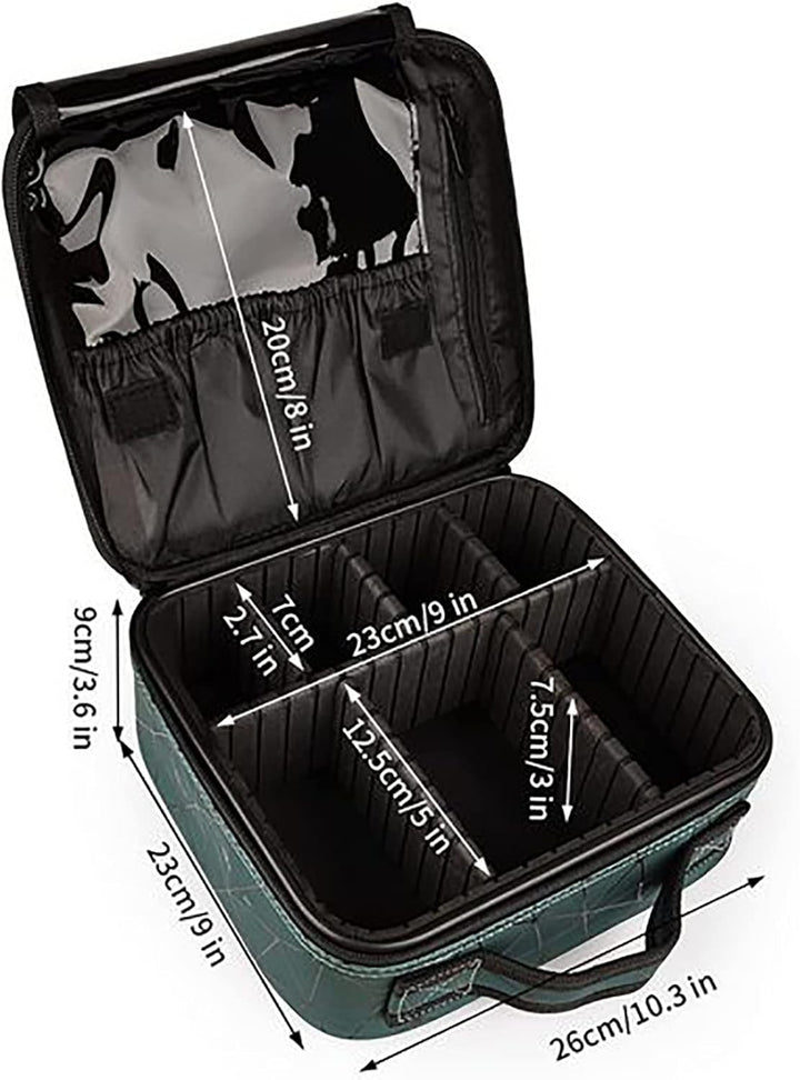 TANTOMI Kosmetiktasche Damen Portable Kosmetikkoffer Damen, Professionelle Make up Tasche Schminktas