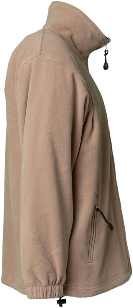 Grösse XS Herren Planam Outdoor Fleece Stream Fleecejacke camel marine Modell 0348 Camel/Marine XS,