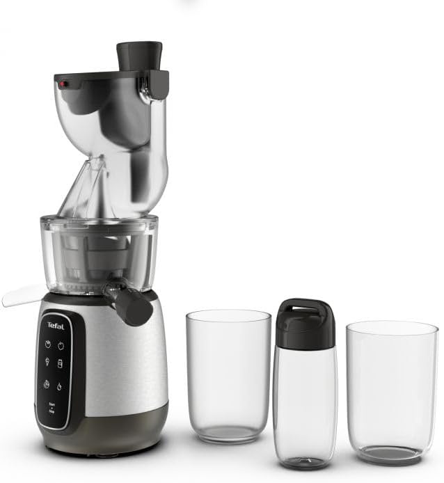 Fruit and vegetable juicer with auger Tefal Ultra Juice ZC605D38, 200 W, 0.8 L, Reverse function, Gr