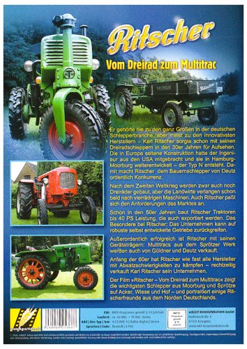 Ritscher - Vom Dreirad zum Multitrac, DVD