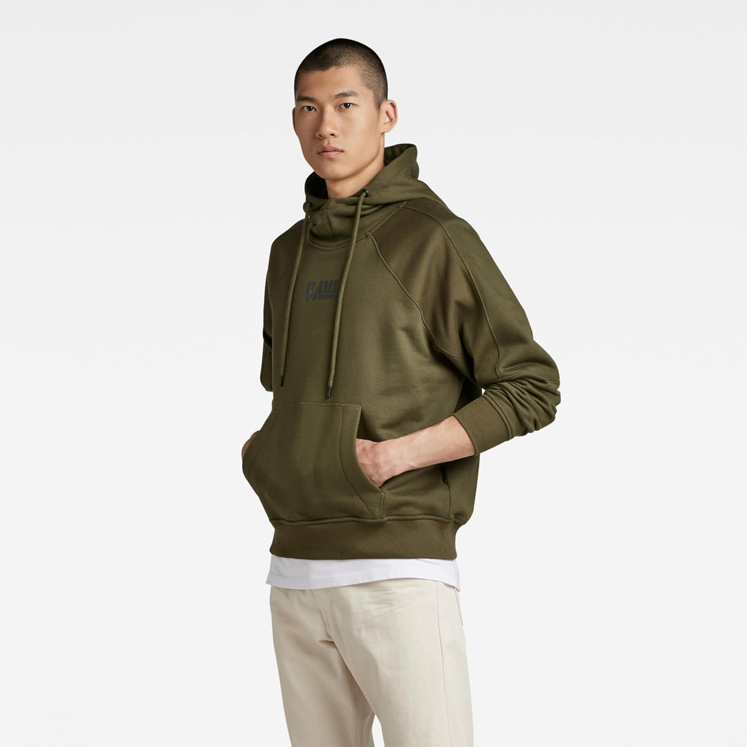 G-STAR Herren Moto Loose HDD Sw Sweats L Grün (Shadow Olive D22732-c988-b230), L Grün (Shadow O