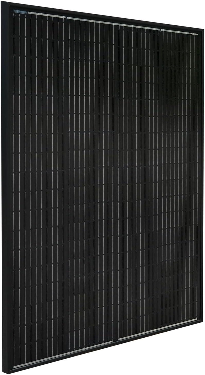 enjoy solar® Bifaziales PERC Monokristallines Solarmodul 150W 36V, 182mm Solarzellen, ideal für Balk