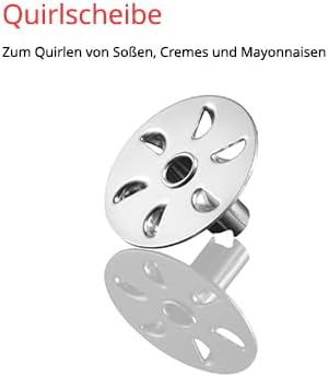 ESGE Zauberstab Quirlscheibe Zubehör Ersatzteil Zauberstab Modelle, rühren leichter Teige, Pfannkuch