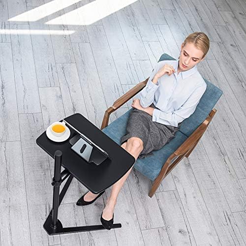 Beistelltisch für Bett oder Sofa, höhenverstellbarer Laptoptisch Schwarz - Hickory Board, Schwarz