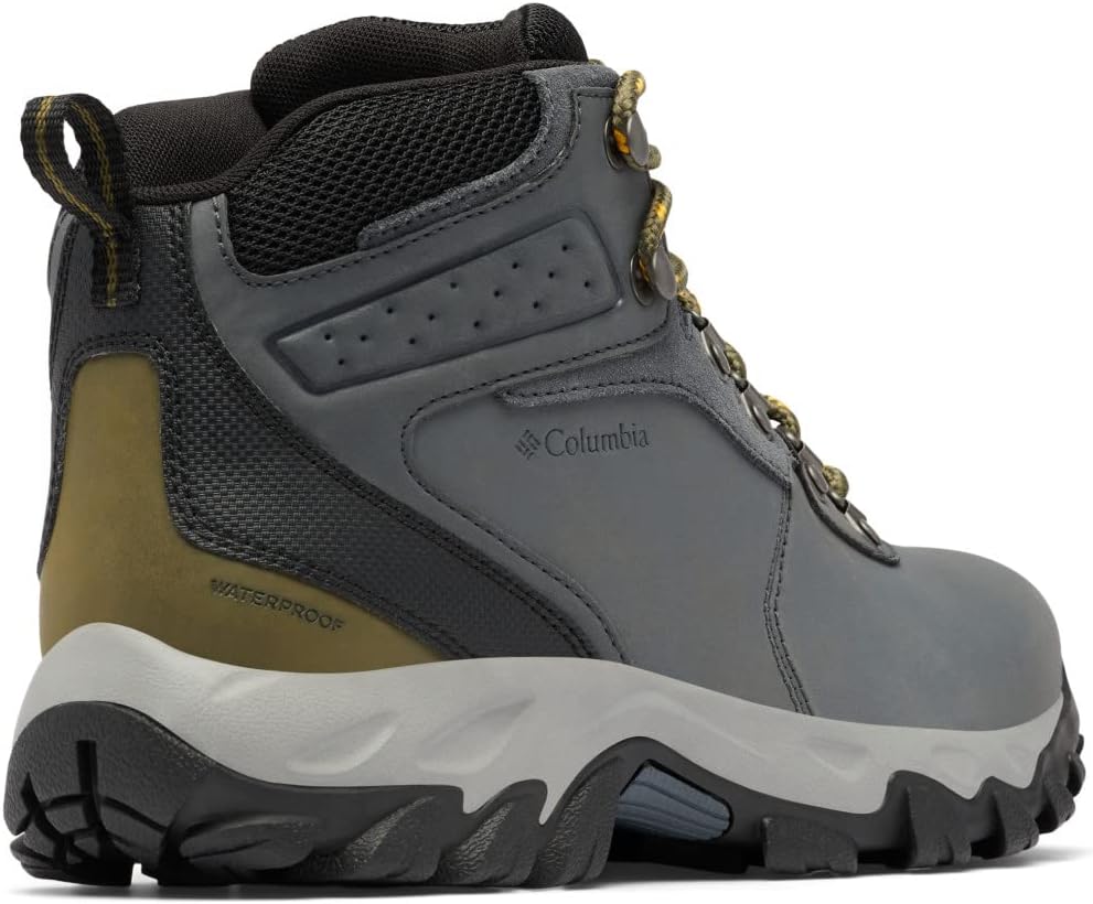 Columbia Herren Newton Ridge Plus Ii Wasserdicht Wanderschuh 44.5 EU Weit Graphit Schwarz, 44.5 EU W