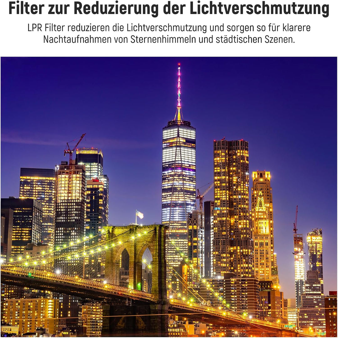 NEEWER LPR Filter Kompatibel mit DJI Osmo Pocket 3 Creator Combo Zubehör, mehrfach beschichtet optis