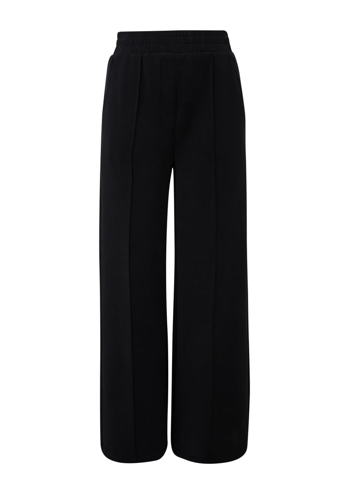 Comma Jerseyhose mit weitem Bein und Logo-Detail 38W / 32L 9999, 38W / 32L 9999