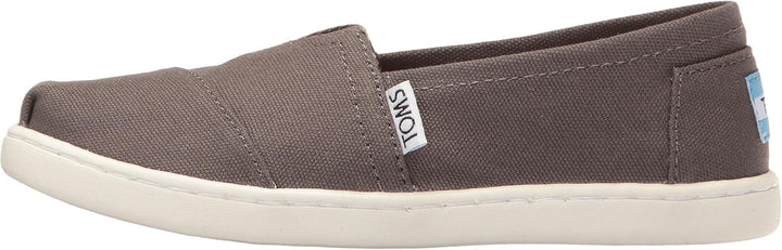 TOMS Unisex Kinder Alpargata Core Flache Slipper 30 EU Grau, 30 EU Grau