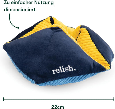 Relish - Taktile Turn Sensory Activity, Fidget Toy, Soft Comfort Produkt mit kontrastierenden Farben