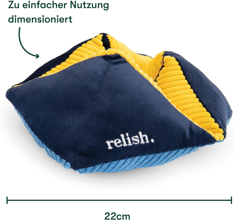 Relish - Taktile Turn Sensory Activity, Fidget Toy, Soft Comfort Produkt mit kontrastierenden Farben