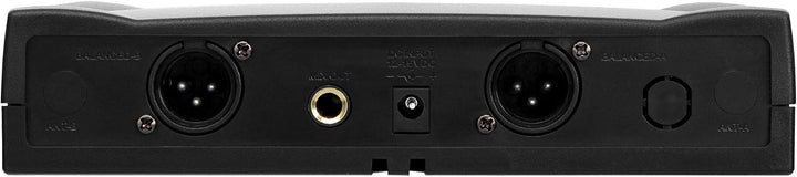 McGrey UHF-2V Dual Vocal Funkmikrofon Set mit 2X Handmikrofon 50m | 2-Kanal UHF-Funkmikrofon-Set mit