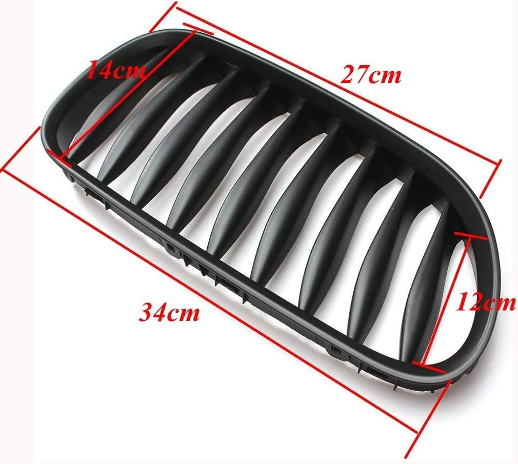 Kühlergrill für Z4 Serie 04–07 E85 E86, Mattschwarz
