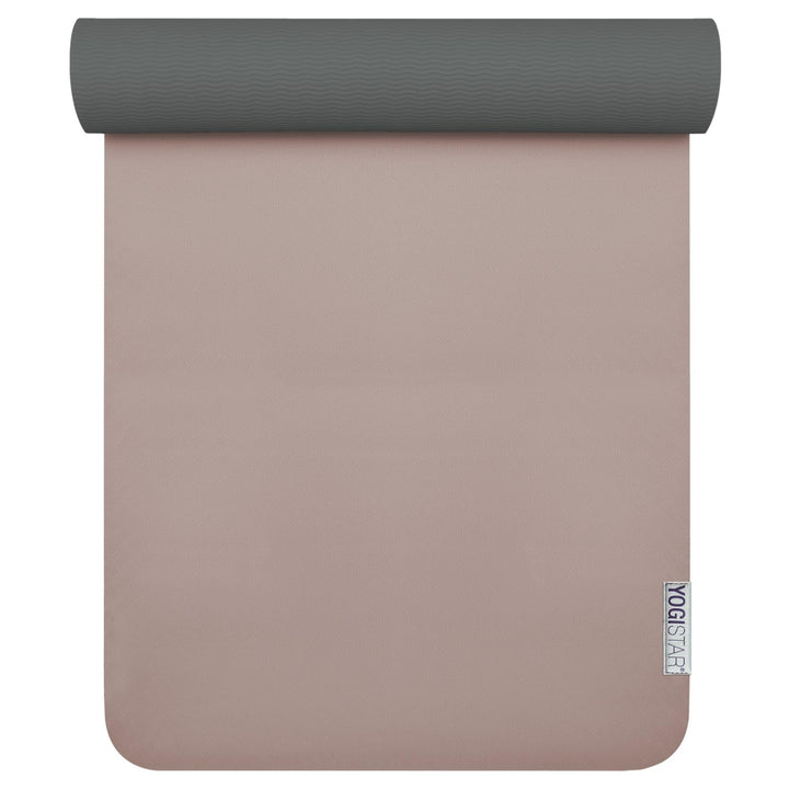 Yogistar Yogamatte Pro - sehr rutschfest - 14 Farben Creme