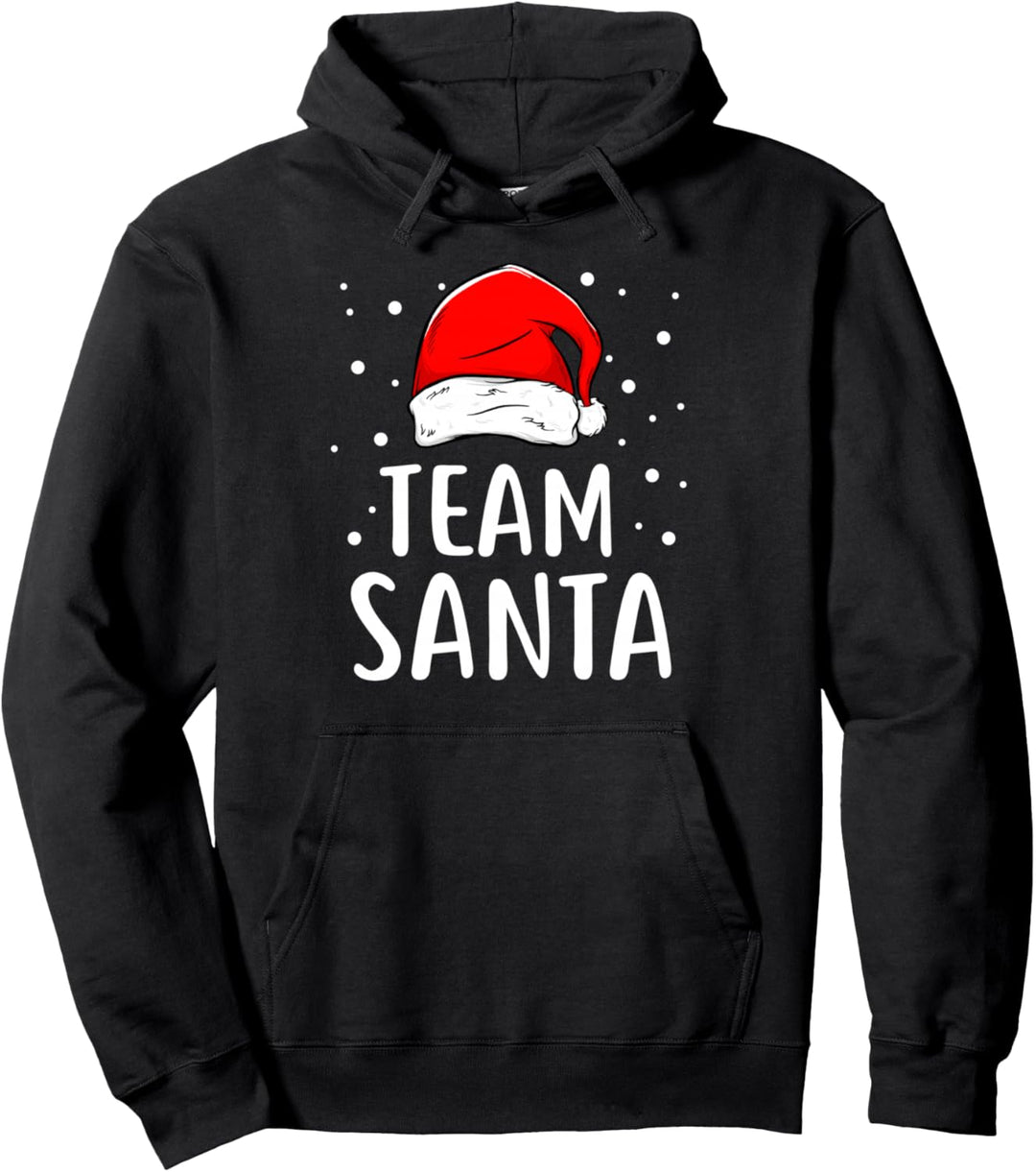 Team Santa Weihnachten Geschenk Outift Weihnachts Pullover Hoodie