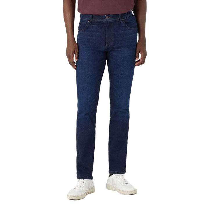 Wrangler Herren Jeans Texas Slim - Blau - Lucky Star W29-W50 Stretch Baumwolle 30W / 32L Convoy, 30W