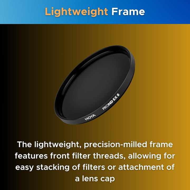HOYA PRO ND-EX Neutral Density Filter ND8 ø58mm 58mm ND 8, 58mm ND 8