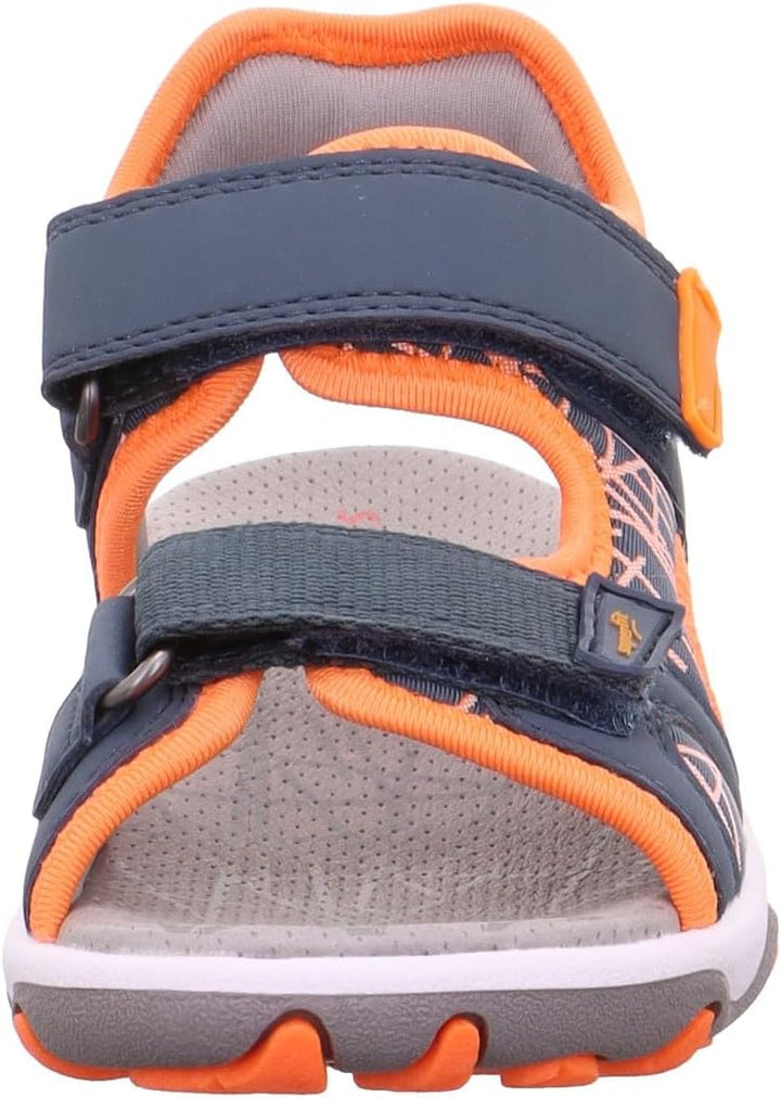 Superfit Jungen MIKE 3.0 Riemchensandalen 25 EU Blau Orange 8020, 25 EU Blau Orange 8020