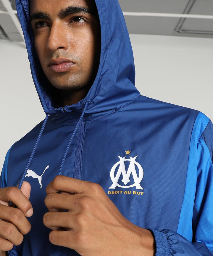 PUMA Unisex Prematch Woven Anthem Jacket Jacket XS Blau, XS Blau