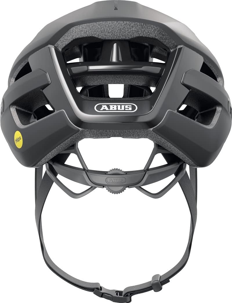 ABUS Rennradhelm PowerDome MIPS - leichter Fahrradhelm mit cleverem Belüftungssystem und Aufprallsch